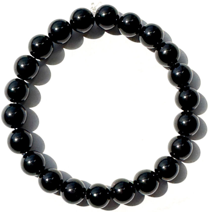 Black Obsidian Mala Bracelet