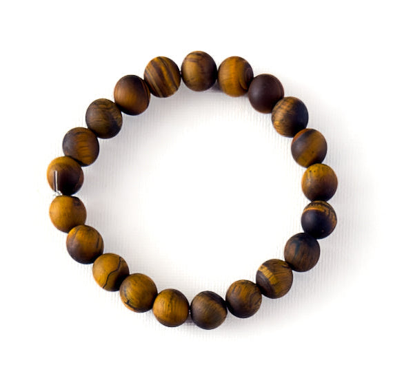 Men's Tiger's Eye Mala Bracelet