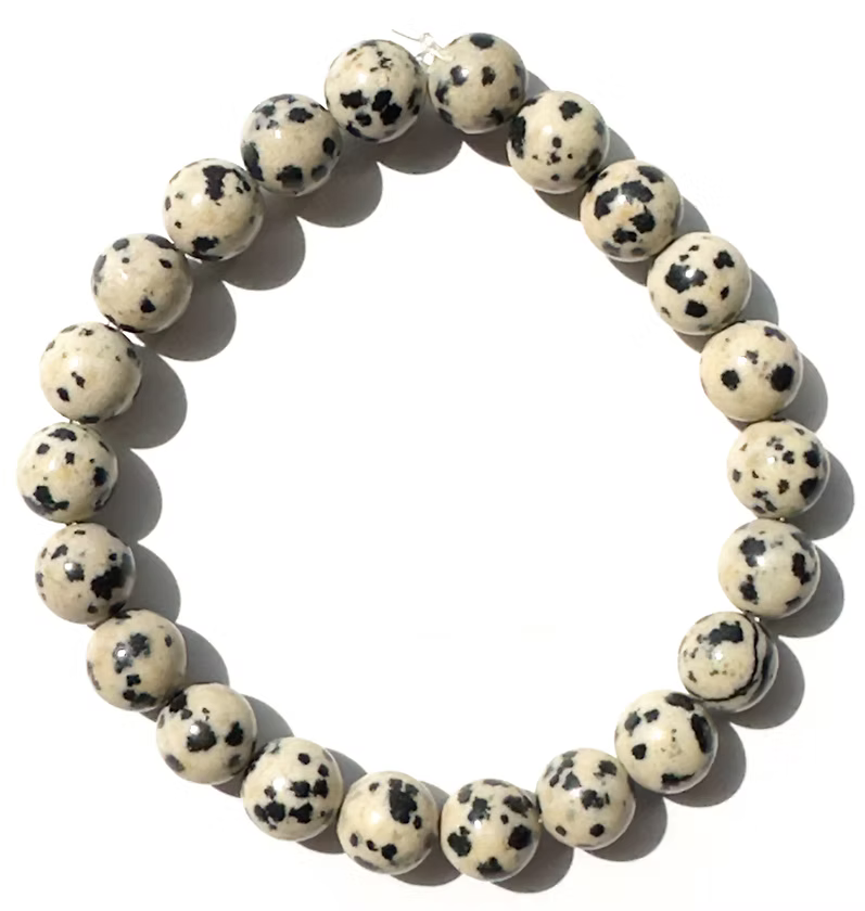 Dalmatian Jasper Mala Bracelet